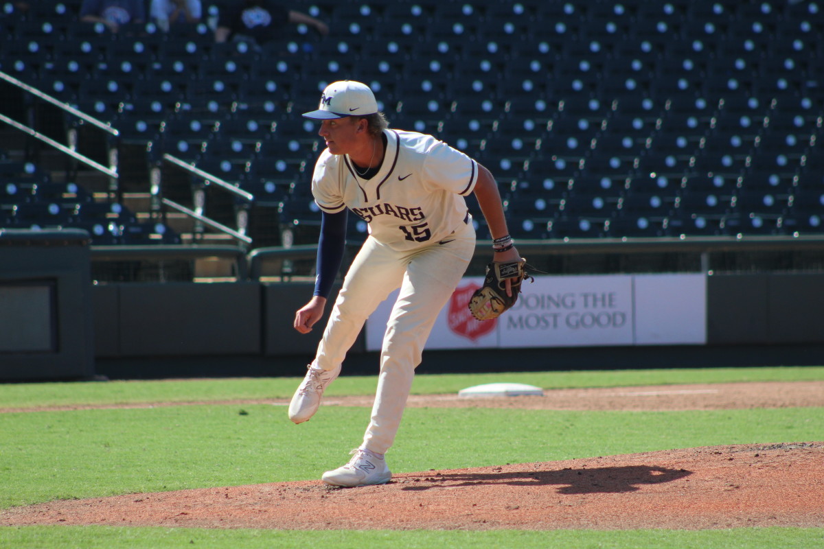 Pearland Flower Mound 6A UIL state championship Texas baseball playoffs 061023 Andrew McCulloch 47
